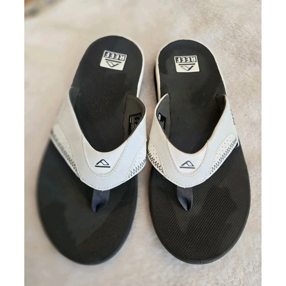 Reef Men's Sandals White Air Cushion Fanning 
